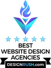 DesignRush Best Website Design Agencies badge